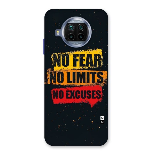 No Fear No Limits Back Case for Mi 10i