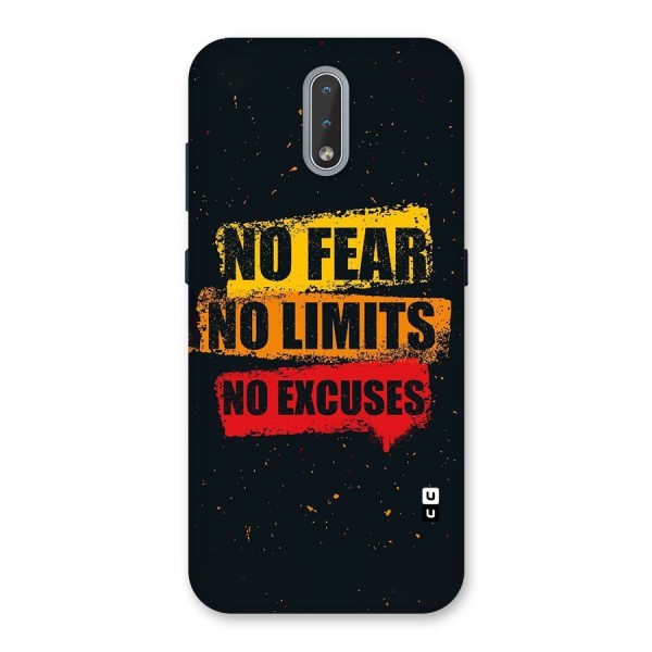 No Fear No Limits Back Case for Nokia 2.3