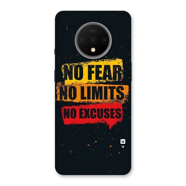 No Fear No Limits Back Case for OnePlus 7T