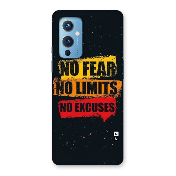 No Fear No Limits Back Case for OnePlus 9