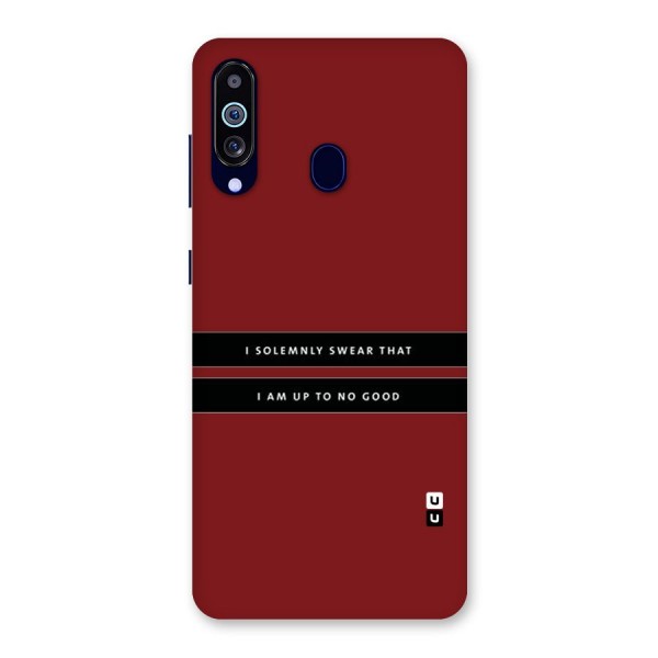 No Good Swear Back Case for Galaxy A60