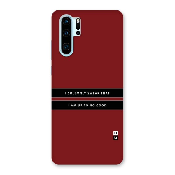 No Good Swear Back Case for Huawei P30 Pro