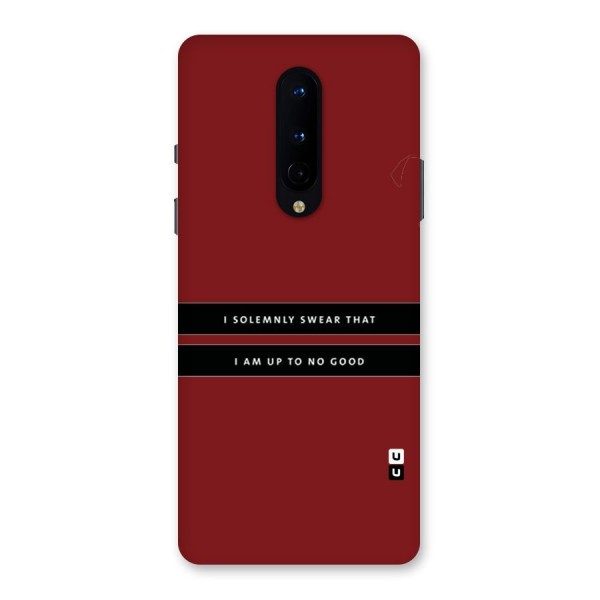 No Good Swear Back Case for OnePlus 8