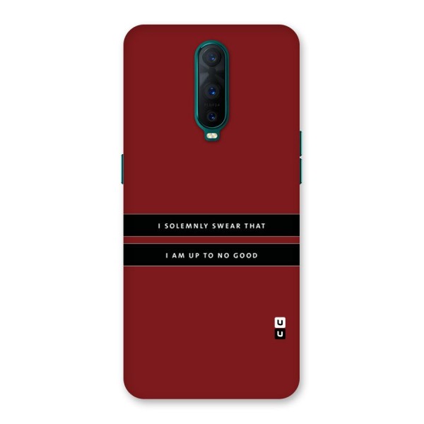 No Good Swear Back Case for Oppo R17 Pro