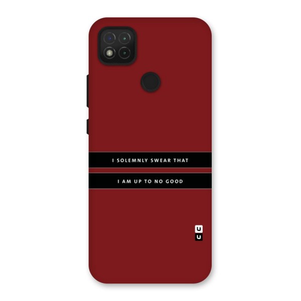 No Good Swear Back Case for Redmi 9C