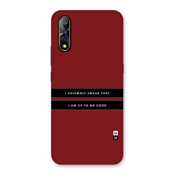 No Good Swear Back Case for Vivo Z1x