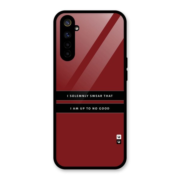 No Good Swear Glass Back Case for Realme 6