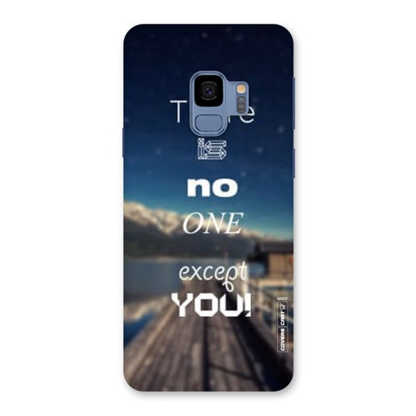 No One But You Back Case for Galaxy S9