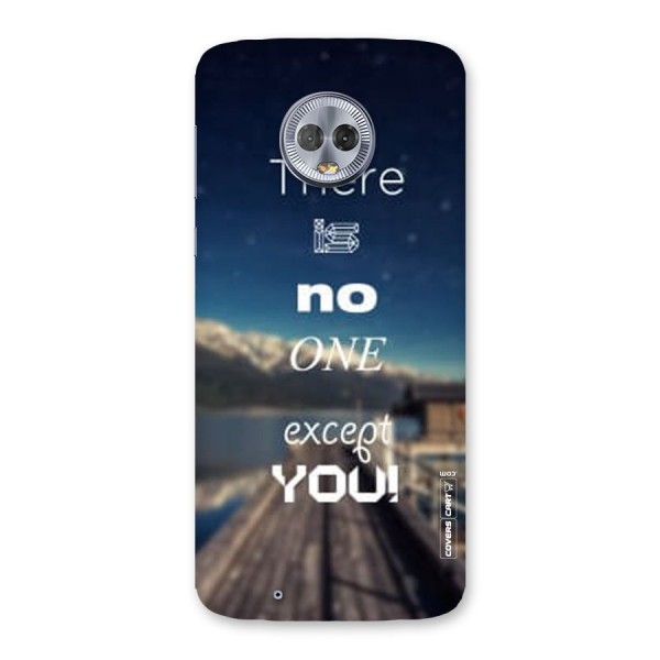 No One But You Back Case for Moto G6