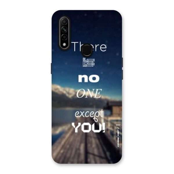 No One But You Back Case for Oppo A31