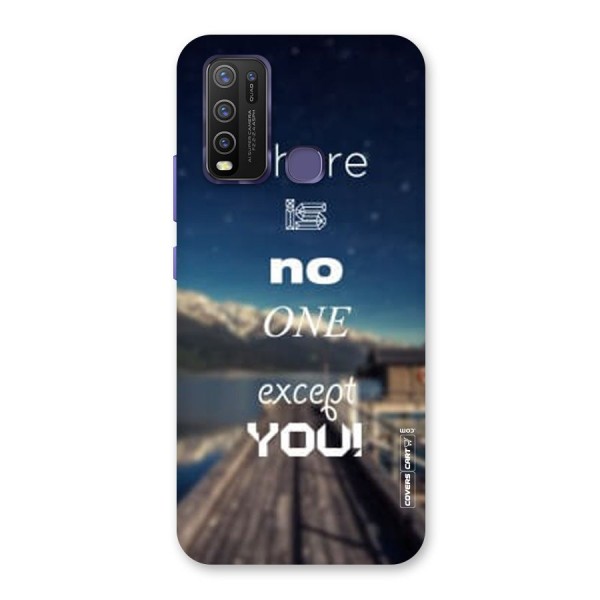 No One But You Back Case for Vivo Y30