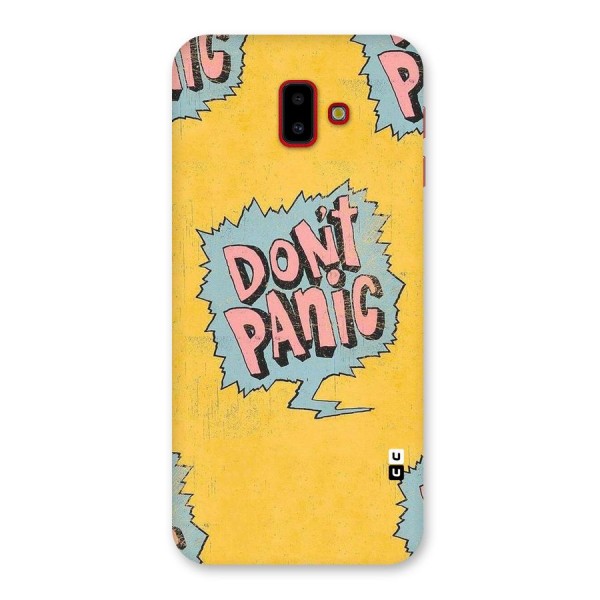 No Panic Back Case for Galaxy J6 Plus