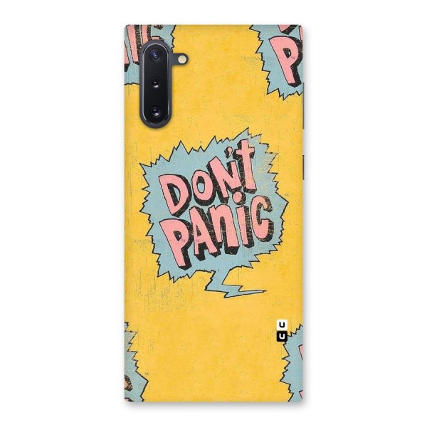 No Panic Back Case for Galaxy Note 10