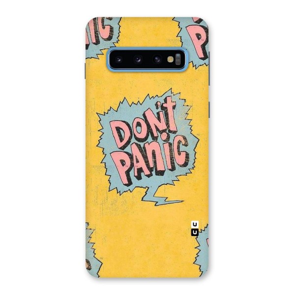 No Panic Back Case for Galaxy S10