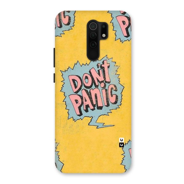 No Panic Back Case for Redmi 9 Prime