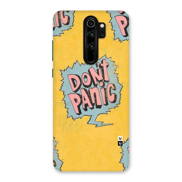 No Panic Back Case for Redmi Note 8 Pro