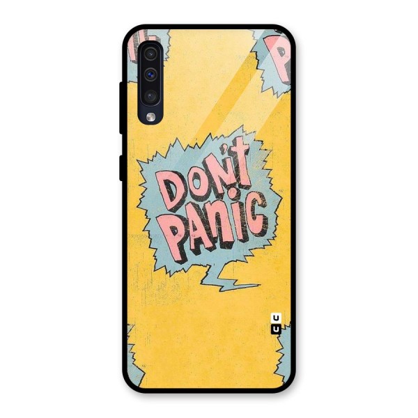 No Panic Glass Back Case for Galaxy A50s