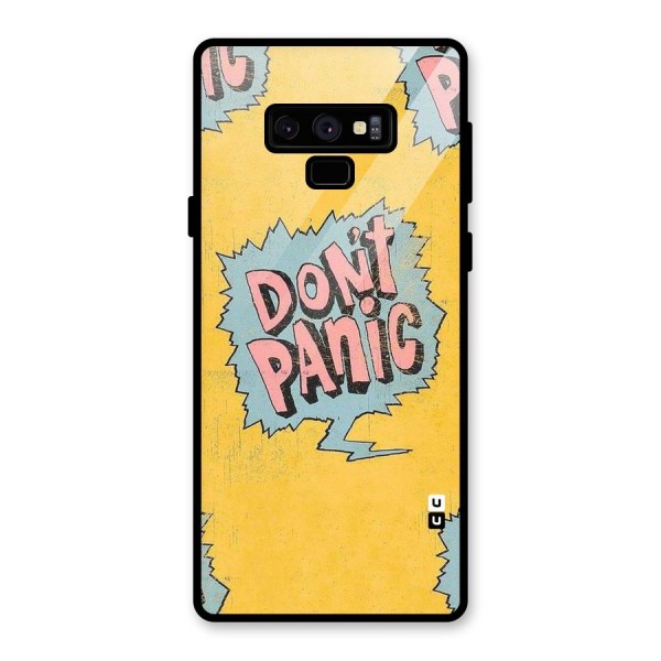 No Panic Glass Back Case for Galaxy Note 9