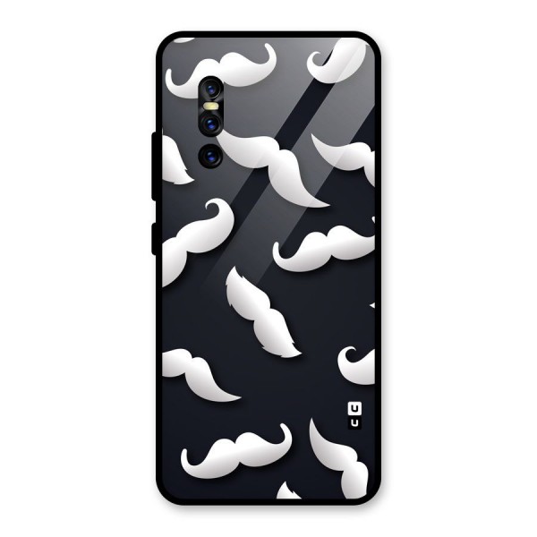 No Shave Glass Back Case for Vivo V15 Pro