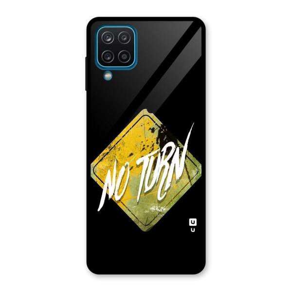 No Turn Glass Back Case for Galaxy A12