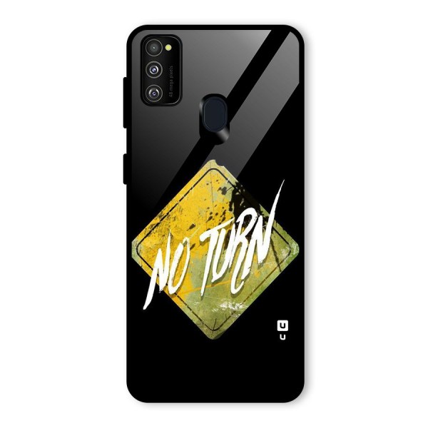 No Turn Glass Back Case for Galaxy M21