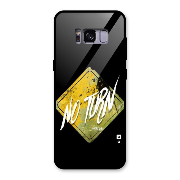 No Turn Glass Back Case for Galaxy S8