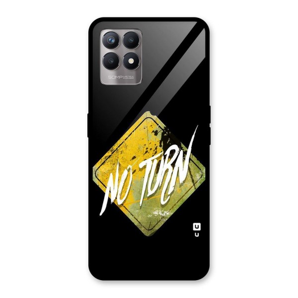 No Turn Glass Back Case for Realme 8i