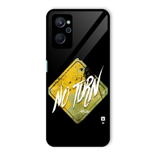 No Turn Glass Back Case for Realme 9i