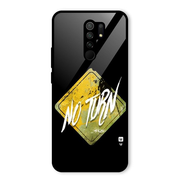 No Turn Glass Back Case for Redmi 9 Prime