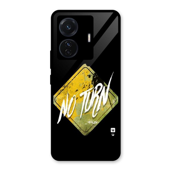 No Turn Glass Back Case for Vivo T1 Pro