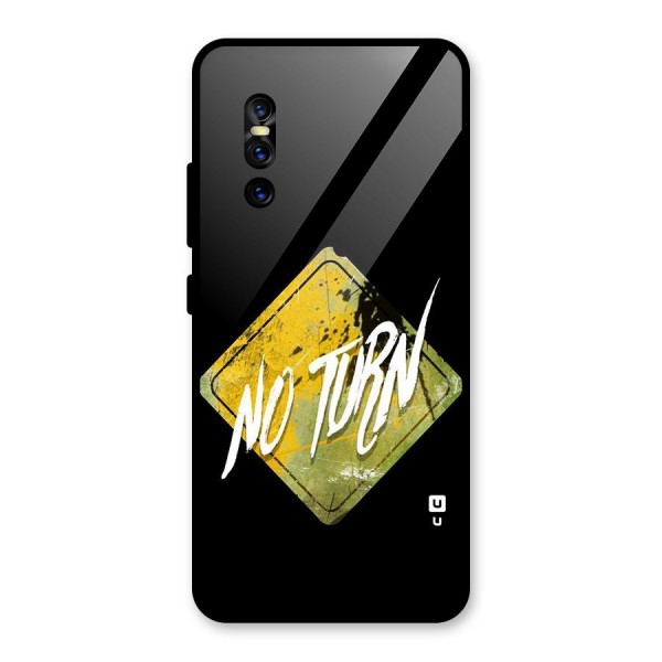 No Turn Glass Back Case for Vivo V15 Pro