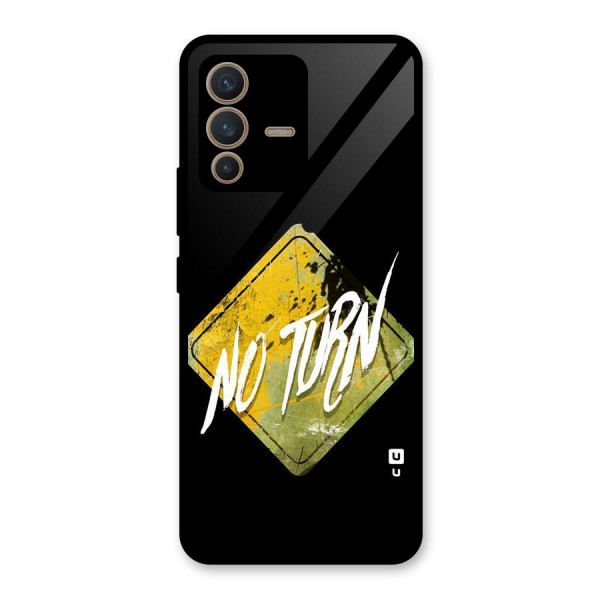 No Turn Glass Back Case for Vivo V23 5G