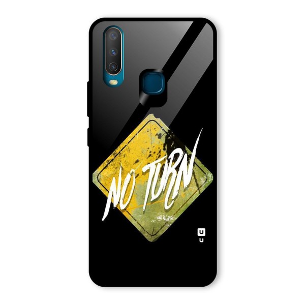 No Turn Glass Back Case for Vivo Y15