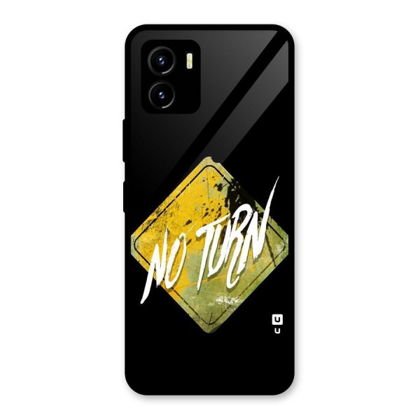 No Turn Glass Back Case for Vivo Y15s