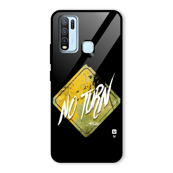 No Turn Glass Back Case for Vivo Y30