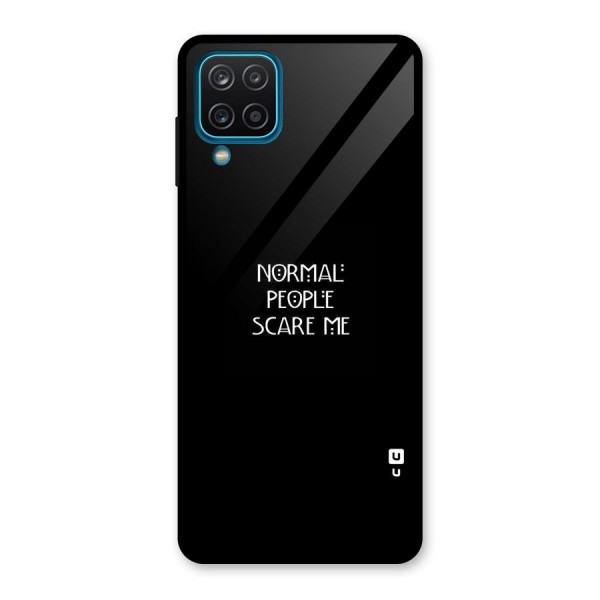 Normal People Glass Back Case for Galaxy A12