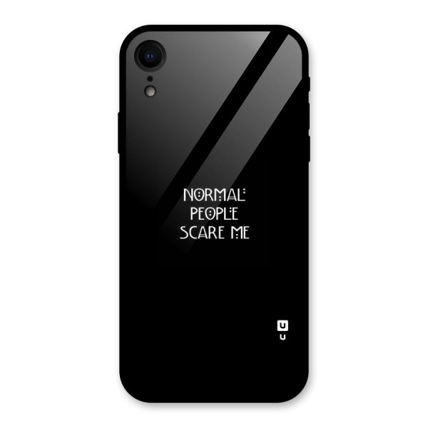 Normal People Glass Back Case for XR