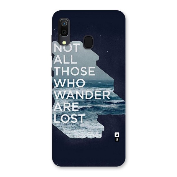 Not Lost Back Case for Galaxy A20