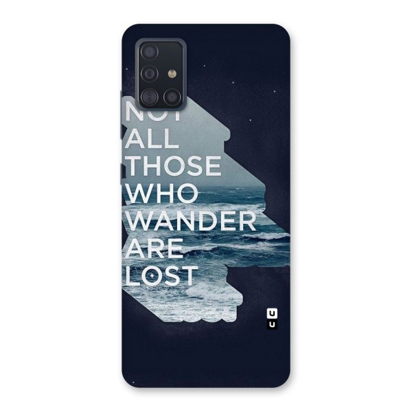 Not Lost Back Case for Galaxy A51