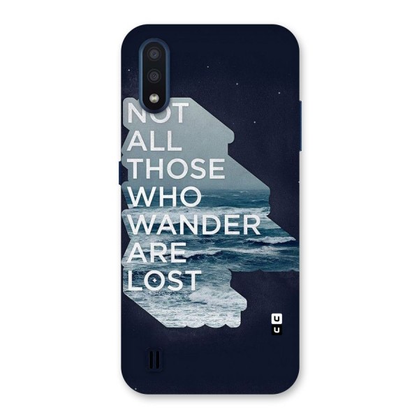 Not Lost Back Case for Galaxy M01