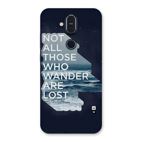 Not Lost Back Case for Nokia 8.1