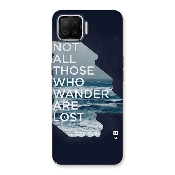 Not Lost Back Case for Oppo F17