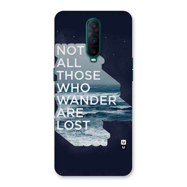 Not Lost Back Case for Oppo R17 Pro