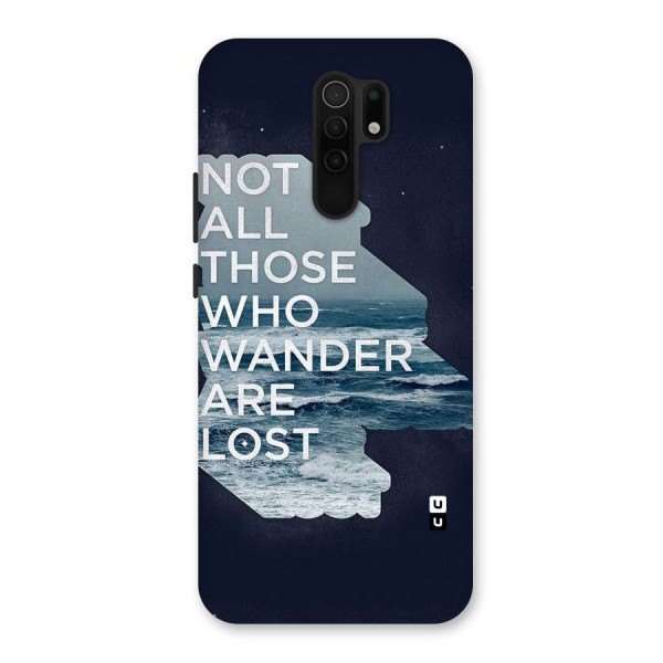 Not Lost Back Case for Poco M2