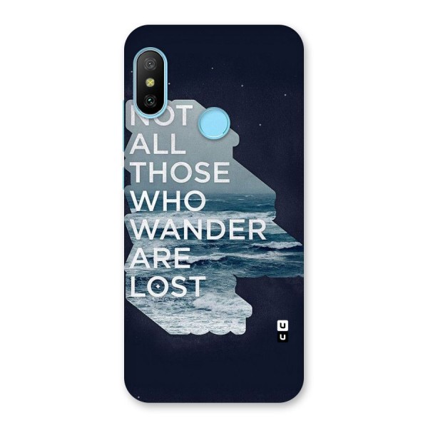 Not Lost Back Case for Redmi 6 Pro