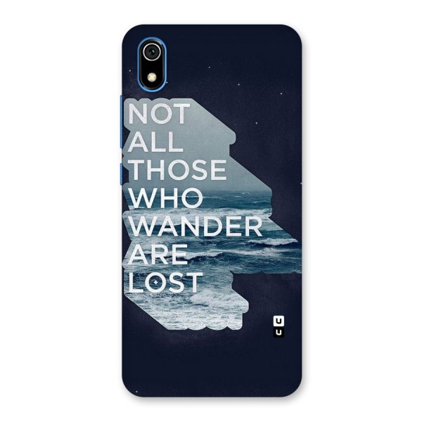 Not Lost Back Case for Redmi 7A