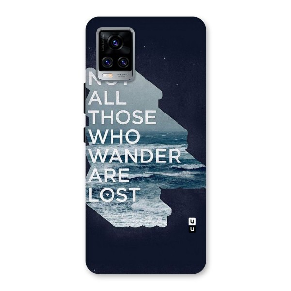 Not Lost Back Case for Vivo V20 Pro