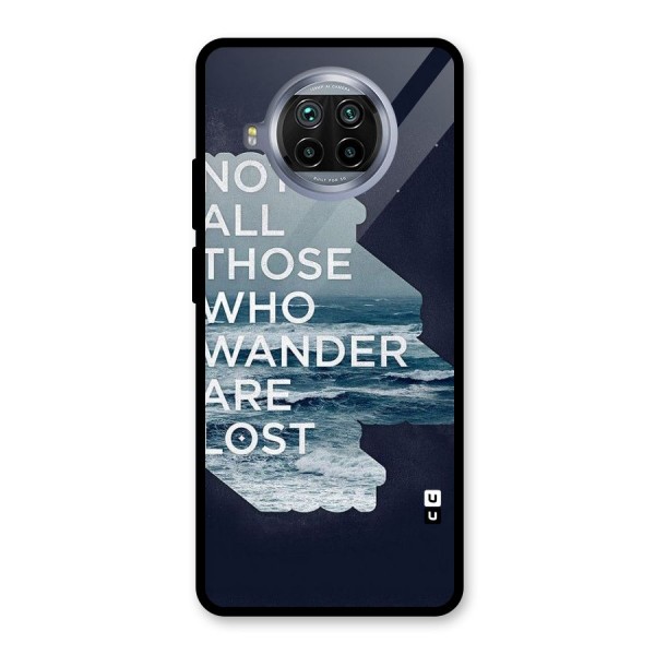 Not Lost Glass Back Case for Mi 10i