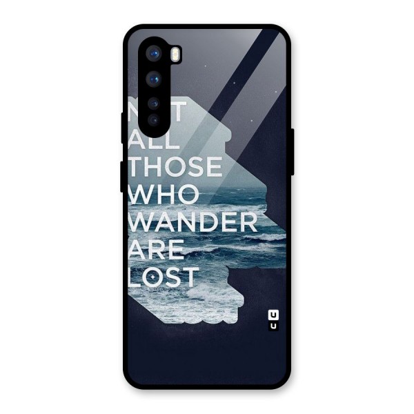 Not Lost Glass Back Case for OnePlus Nord