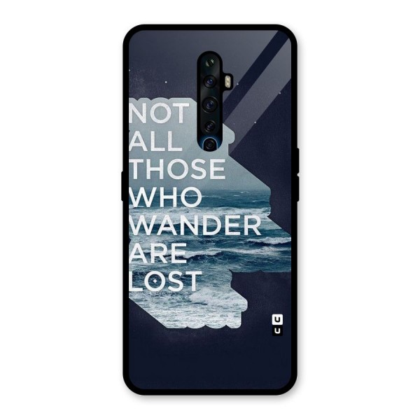 Not Lost Glass Back Case for Oppo Reno2 Z